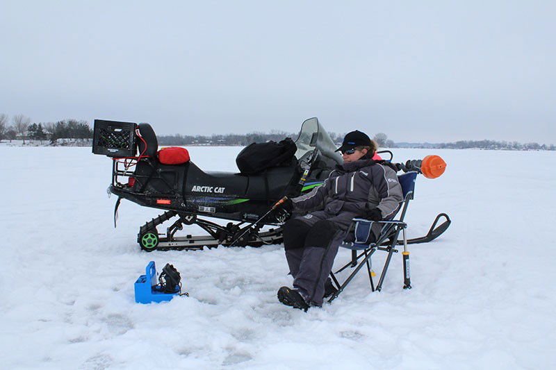 Ice fishing game in United Kigdom